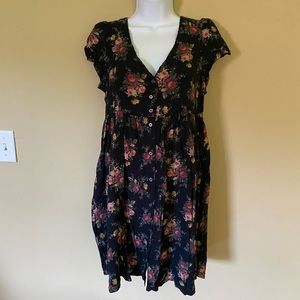 Denim and supply floral dress